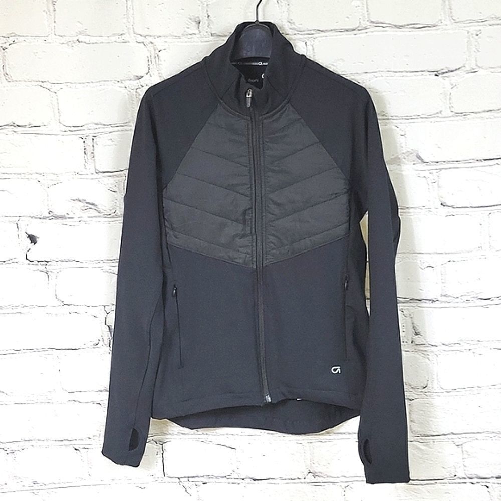 Gap Fit Hybrid Puffer Full-Zip Athletic Jacket